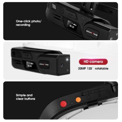 NAVIO VISION AI SMART HELMET NVH8 | 4G split-type wearable camera - Image 7