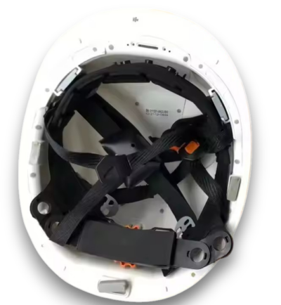 Navio Vision AI Safety Smart Helmet - NVSW20 PRO | 4G wifi gps smart safety helmet for construction mining railway - Image 4