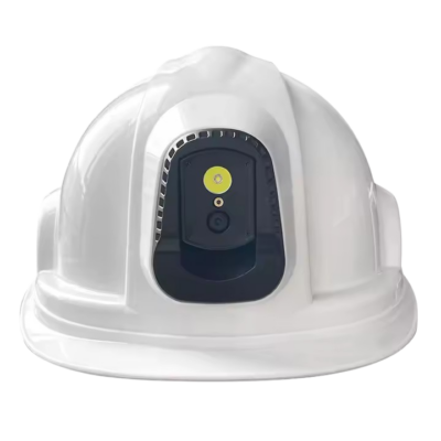 Navio Vision AI Safety Smart Helmet - NVSW20 PRO | 4G wifi gps smart safety helmet for construction mining railway